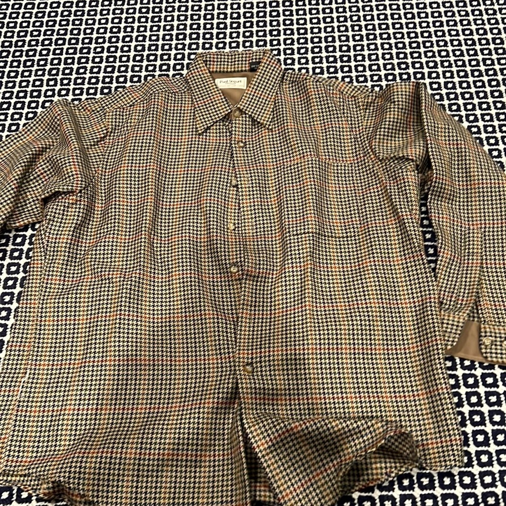 100 wool shirt